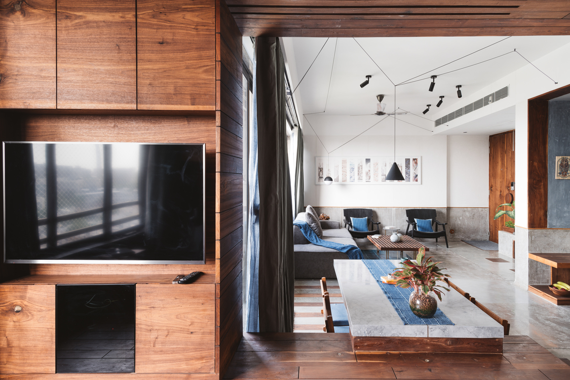 Studio Saransh Uses Teak